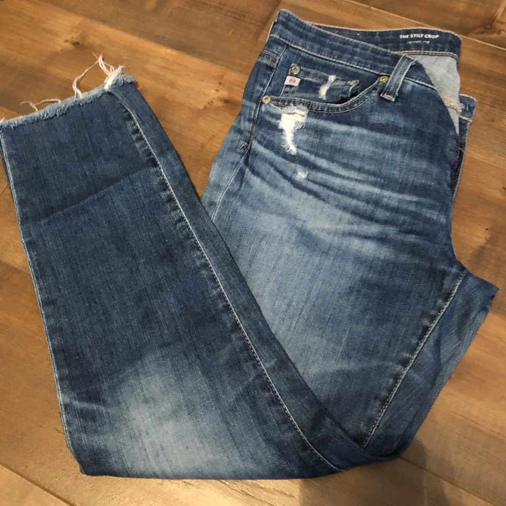 AG Adriano Goldschmied Stilt Crop Jean